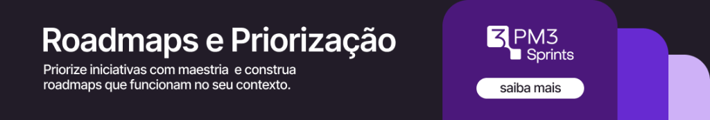 Divulgação curso de Roadmap e Priorização