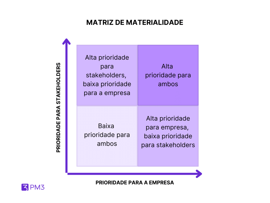 matriz de materialidade