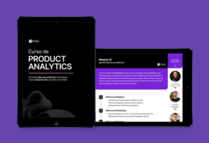 ementa do Curso de Product Analytics da PM3